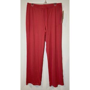 NWT Women's 32 Degrees Cool Lounge Pants Straight Leg Honeysuckle Pink M New